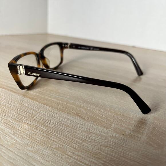 Valentino V2615R 214 Eyeglasses Tortoise Shell Frames 52-16-130 Italy - Picture 7 of 8